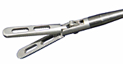 Double-action fenestrated atrumatic